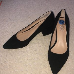 Black Velvet Heels